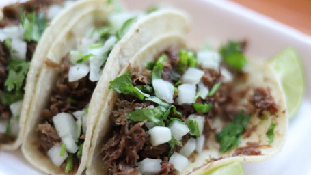 Cabeza Cheek Beef Taco