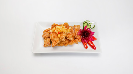 Crispy Mango Chicken Xiāng Sū Máng Guǒ Jī