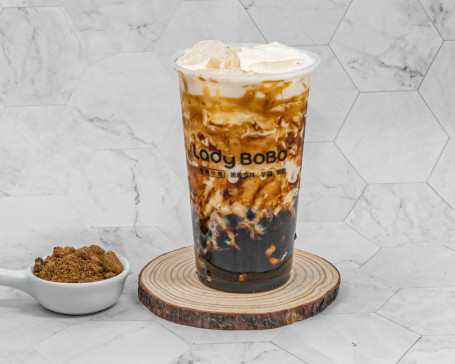 Hēi Táng Zhēn Zhū Xiān Nǎi Zhōng) Brown Sugar Bubble Milk M)