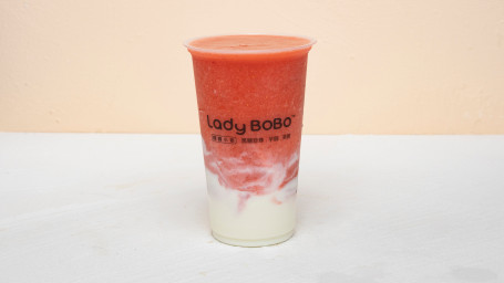 Yuán Lì Cǎo Méi Yōu Gé Zhōng Strawberry Yogurt Smoothie M