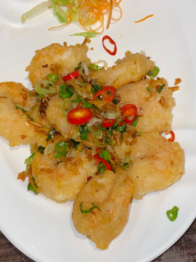 Jiāo Yán Xiā Salt Pepper King Prawns (8)(Mild)