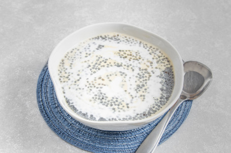 Yē Zhī Hēi Zhēn Zhū Lán Xiāng Zi Basil Seeds In Coconut Milk