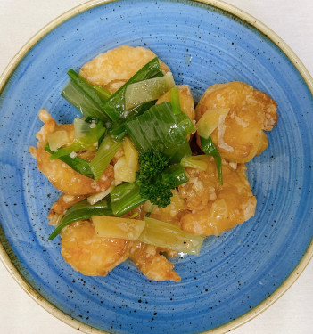 Grilled Peking Prawn Kǎo Běi Jīng Dà Xiā