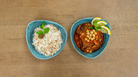 Aubergine And Chickpeas Casserole