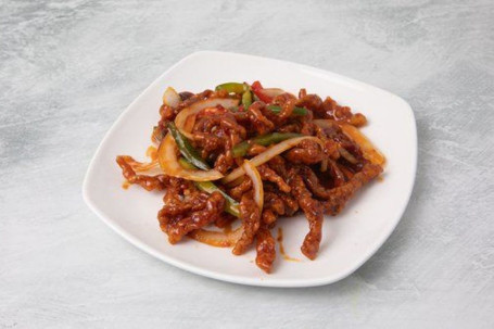 Crispy Chilli Beef Gàn Niú Sī