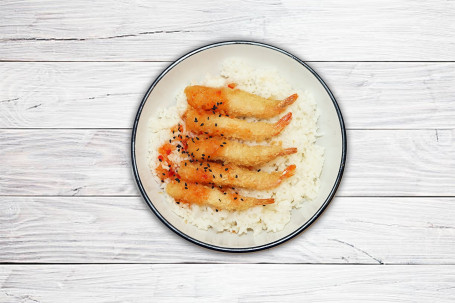 Katsu Prawns In Sweet Chilli Sauce Tài Zhī Tiān Fù Luō Xiā Fàn）