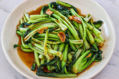 Stir Fried Pak Choi With Garlic Suàn Róng Xiǎo Bái Cài #108