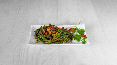 Spicy Dry Fried Green Beans Gàn Biān Sì Jì Dòu #118