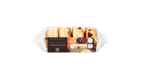 Co-Op Irresistible 4 Sultana Scones