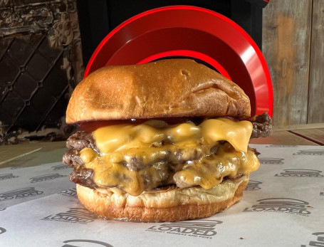Triple Smashed Cheese Burger