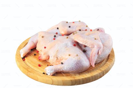Spatch Cock Medium Chicken Skin On 1200-1300G