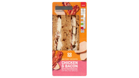 Sandwich Au Poulet Et Au Bacon Co-Op