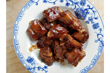 Huà Méi Táng Cù Xiǎo Pái Sweet And Sour Spare Ribs With Preserved Plums Shanghai Style