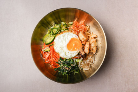 Hǎi Xiān Shí Guō Bàn Fàn Seafood Bibimbap