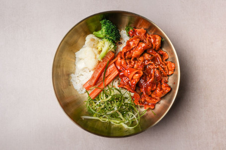 Zhū Ròu Gài Fàn Spicy Pork With Rice