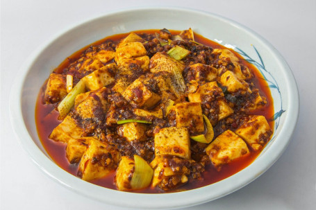 Pock-Marked Old Woman's Beancurd With Minced Pork Má Pó Dòu Fǔ