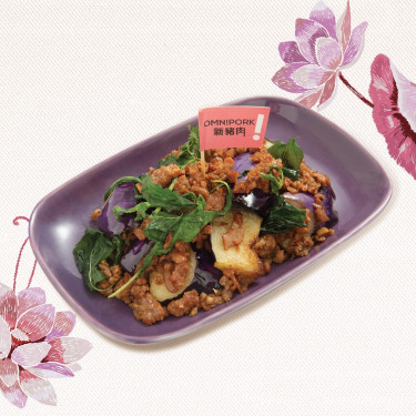 Stir-Fried Meat Zero Minced Pork With Eggplant