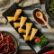 Crisp-Fried Vegetarian Spring Rolls Zá Gū Chūn Juǎn (3 Pieces)