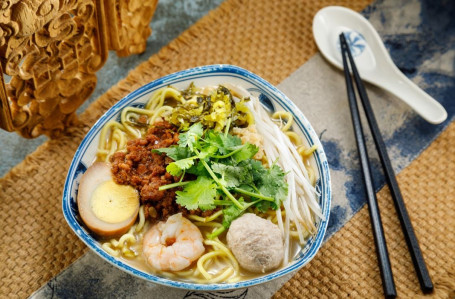 Tái Wān Dān Zǐ Yóu Miàn Taiwanese Danzai Noodles