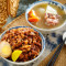 lǔ ròu fàn dà dōng guā tāng Nostalgic Braised Pork Rice big and Winter Melon Soup