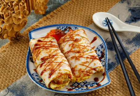Shǔ Bǐng Huǒ Tuǐ Dàn Bǐng Hash Brown Ham Omelette