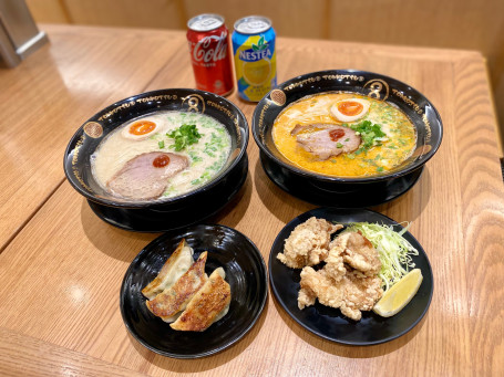 Èr Rén Cān Lā Miàn Tào Cān Ramen Set For 2 People