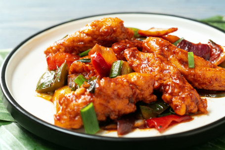 Chilly Chicken (Dry/ Gravy) Là Jiāo Jī Ròu