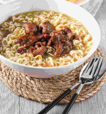 Shā Diē Niú Ròu Gōng Zǐ Miàn Satay Beef Instant Noodle In Soup