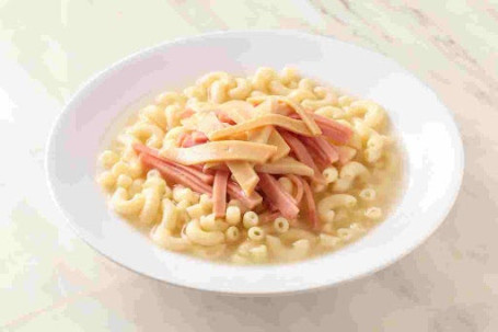 Fǎng Bào Yú Huǒ Tuǐ Tōng Fěn Ham Macaroni In Soup 