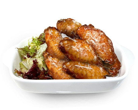 Garlic Parmesan Wings Suàn Xiāng Bā Mǎ Chén Zhī Shì Jī Yì