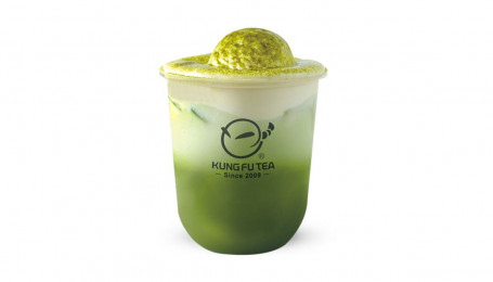 Cheese Milk Matcha Latte W/ Ice Cream