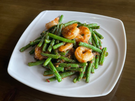 Sambal King Prawn Runner Bean