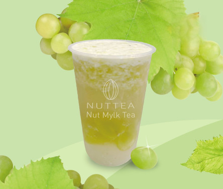 Hán Tiān Qīng Tí Lǜ Chá Green Grape Tea With Agar Pearl