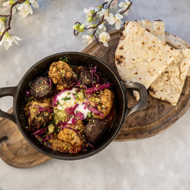 Falafel And Cauliflower Shakshouka Kebab