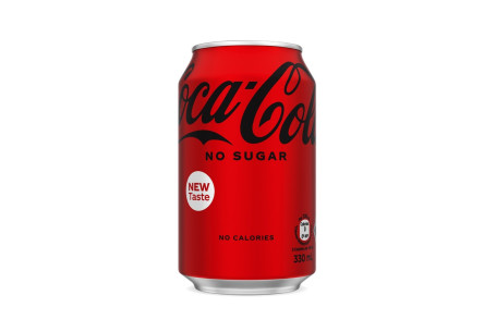 Kě Kǒu Kě Lè Wú Táng Guàn Coca-Cola No Sugar Can