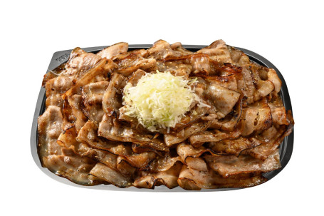 Bào Xuě Cōng Yán Tún Ròu． Pài Duì Jǐng Grilled Pork With Leek Shio Tare Mega Party Rice