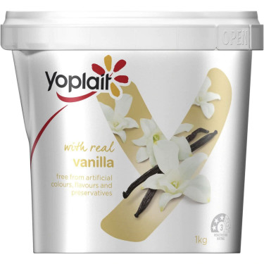 Yoplait Vanilla Yogurt (1Kg)