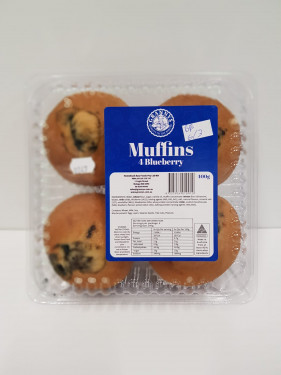 Blueberry Muffins (4 Pack) (400G)