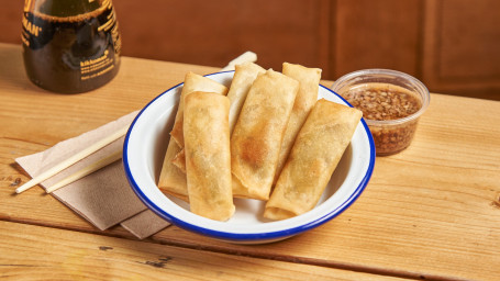 Fried Veg Spring Roll (8Pcs Zhà Sù Chūn Juǎn (8Tiáo