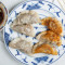 4 Fried Dumplings (8) jiān shuǐ jiǎo