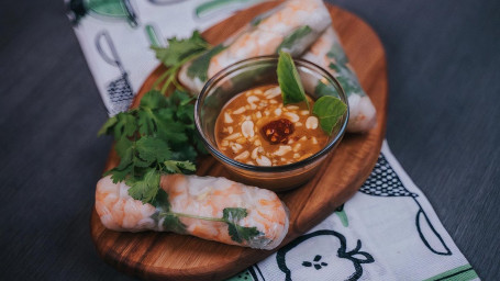 Fresh Shrimp Summer Rolls 5Pcs