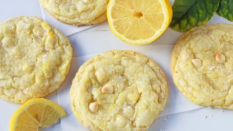 Lemon White Chocolate Chunk Cookies