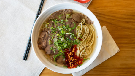 1. Classic Beef Noodles Qīng Tāng Niú Ròu Miàn