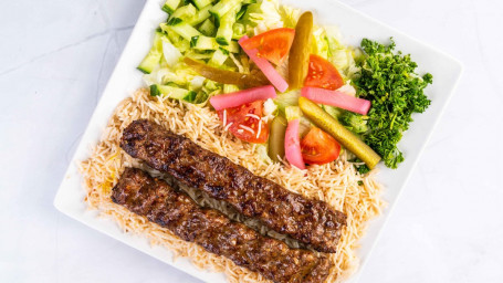 Beef Shami Kabob Plate
