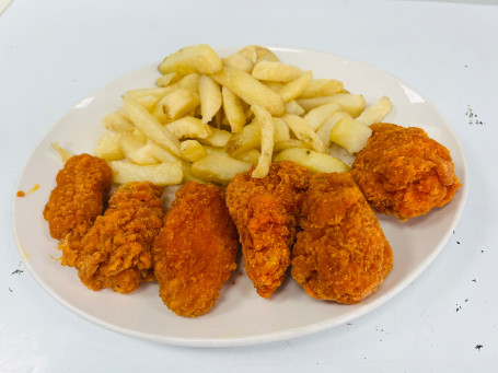 Hot Wings (6Pcs) Chicken  Halal