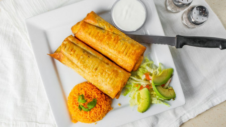 (2) Chimichanga Dinner