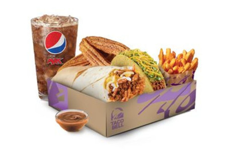 Beefy Melt Burrito Deluxe Box