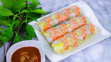 A4. Shrimp Spring Rolls