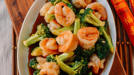 120. Crevettes Au Brocoli