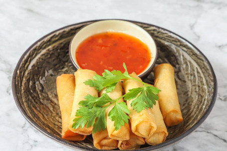 Mini Veg Spring Rolls (V)